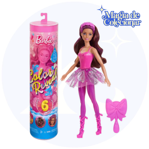 Boneca Barbie Color Reveal Bailarina Série Balé Surpresa Mattel