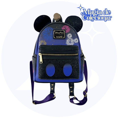 Mochila Loungefly Edição Limitada Disney 50 anos - Mickey Main Attraction!