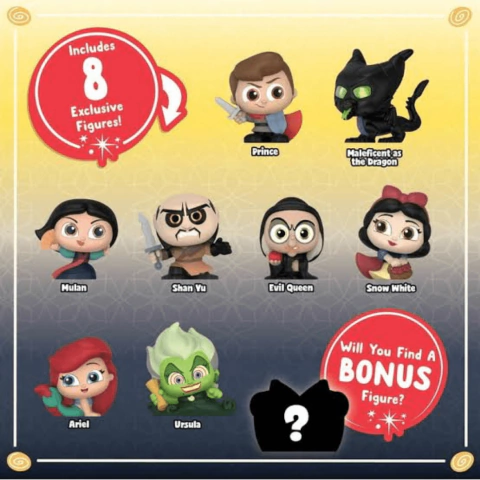 Miniaturas Disney Doorables Rivaling Heroes Peek! Escolha seu Personagem Favorito! - comprar online