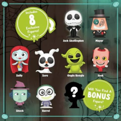 Miniaturas Disney Doorables Nightmare Before Christmas! Escolha seu Personagem Favorito! na internet