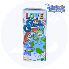 Micro Pelúcia Care Bears - Mini Ursinho Azul Claro - I Care Bear! - Magia de Colecionar