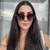 Óculos glau preto com rose - SH Glasses Atacado