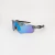 Óculos esportivo bravo fume lente espelhada azul - SH Glasses Atacado