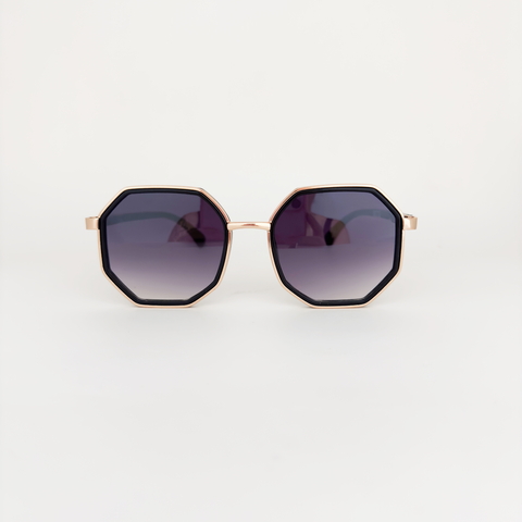Óculos glau preto com rose - comprar online