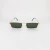 Óculos baby dourado lente verde - comprar online