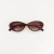 Óculos lolla marrom mesclado - SH Glasses Atacado