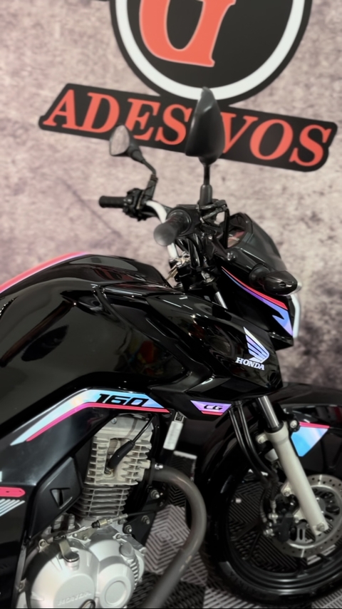 Fan 160 (2022 a 2024) – Cromo Rosa/ rosa neon