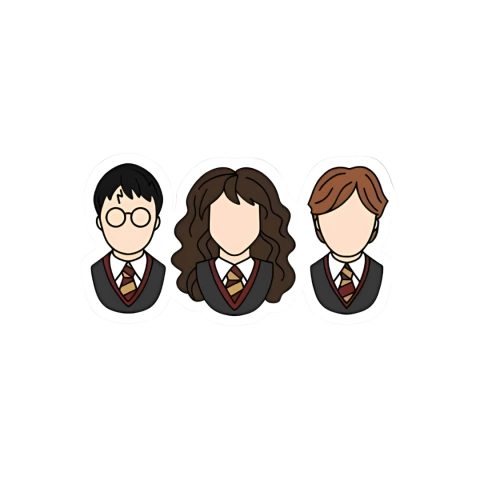 Harry Potter, Hermione y Ron .2 - comprar online