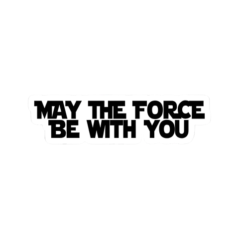 May the force... - Star Wars - comprar online