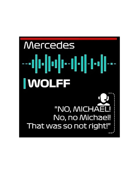 Toto Wolff radio - Mercedes - comprar online