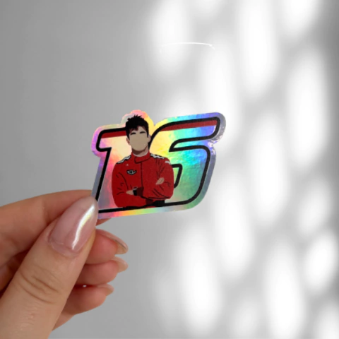 Charles Leclerc holografico - comprar online