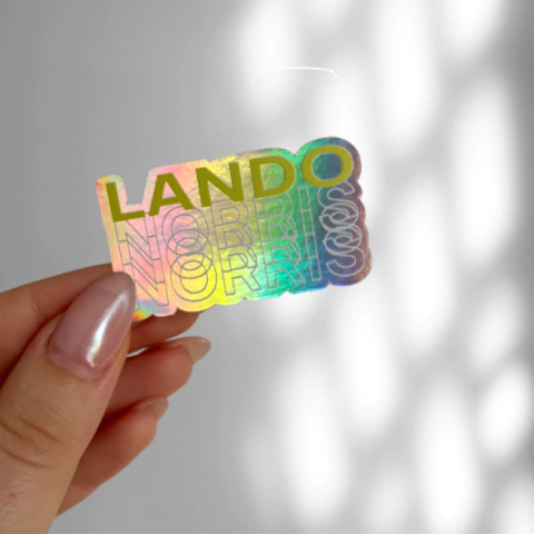 Lando Norris holografico - comprar online