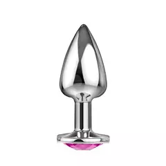 Plug Anal com Pedra e Alça – Estímulo, Elegância e Segurança