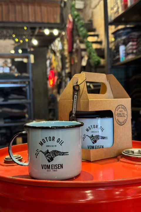 Caneca Motor Oil - Fusca Azul - comprar online