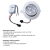 Spot de led 3W embutir 12V para barco lancha motor home na internet