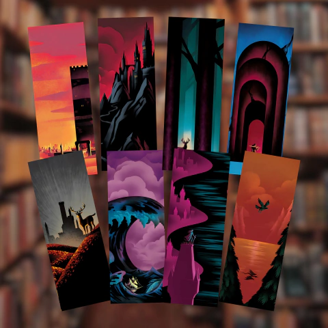 Pack Bookmarks Trono de Cristal - comprar online