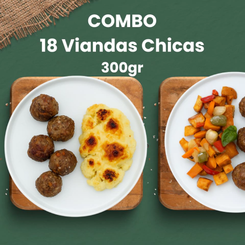 Combo 18 viandas chicas - comprar online