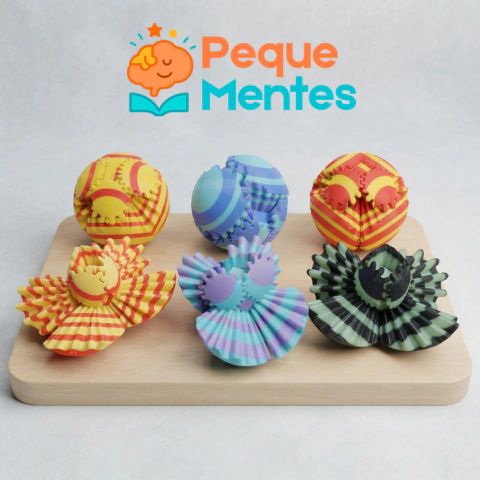 Esfera Giratoria Tipo Engranaje – Peque Mentes