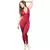 Macacão Fitness Longo Suplex Liso Feminino Com Bojo Espuma e Detalhes Nas Costa - Impacto Store Brasil