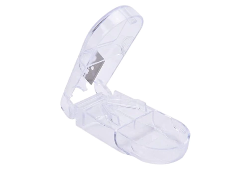 CORTADOR DE TABLETAS TRANSPARENTE