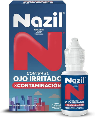Nazil Alivio Del Ojo Irritado Por Contaminación 15ml