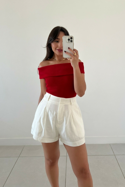 Shorts Alfaiataria Virgínia - comprar online