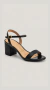 Sandalia Negro 01 6291-900-26721 Vizzano Mujer Sintética Elegante Taco Medio y Calce Seguro