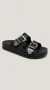 Sandalia Negro 01 5436-402-7800 Moleca Mujer Sintética Elegante Taco Medio y Calce Seguro