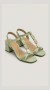 Sandalia Beira Rio 8580-106 Mujer Sintética Elegante Taco Medio y Calce Seguro