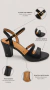 Sandalia Vizzano 62621043 Mujer Sintética Elegante Taco Alto y Calce Seguro - tienda online