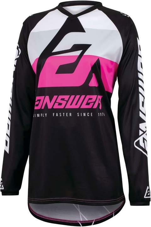 JERSEY ANSWER 23 SYNCRON NEGRO/ROSA