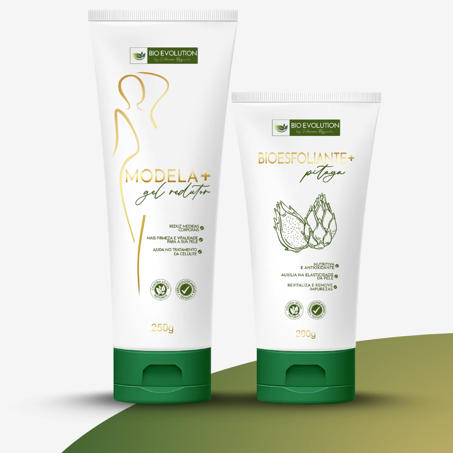 Combo Modela+ Gel Redutor & Bioesfoliante+