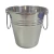 Balde para Hielo Acero Inoxidable con Asas 3 Personas 16 cm
