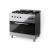Cocina TST Vesta Steel 90 Cm 5 Hornallas Acero Inox - comprar online