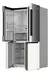 Heladera Multipuerta 183 x 90.5 cm, Acero antihuellas KFN96VPEA Serie 4 - GASTROBER equipamiento gastronomico