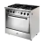 Cocina Morelli Zafira 90 Cm 5 Hornallas Multigas Acero Inox en internet