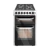 Cocina Morelli Doppia 55 Cm Doble Horno 4 Hornallas Acero Inox