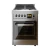 Cocina Morelli Vintage Touch 60 Cm 4 Hornallas Multigas Acero Inox