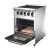 Cocina Industrial Morelli Country 600 Multigas Puerta Visor 4 Hornallas en internet