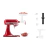 Accesorio KitchenAid KSMFGA Picador De Alimentos Para Artisan en internet