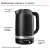 Pava KitchenAid de Temperatura Variable con 1.7L Black Matte - LKEK1701RBM - GASTROBER equipamiento gastronomico