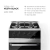 Cocina TST Vesta Black 60 Cm 4 Hornallas Negro Horno A Gas en internet