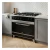 Cocina TST Vesta Black 90 Cm 5 Hornallas Negro - GASTROBER equipamiento gastronomico