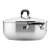 Olla Con Tapa KitchenAid 71021 3,8 Lt Acero Inoxidable - comprar online