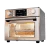 Horno Freidora De Aire Eléctrica Morelli Bari 25 Lts Acero Inox