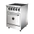 Cocina Industrial Morelli Country 600 Multigas Puerta Acero 4 Hornallas en internet