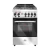 Cocina Morelli Volta 55 Cm 4 Hornallas Multigas Acero Inox