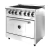Cocina Industrial Morelli Country 900 Puerta Ciega 6 Hornallas Acero Inox en internet