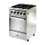 Cocina Morelli Zafira 55 Cm 4 Hornallas Multigas Acero Inox en internet
