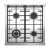 Cocina Morelli Forza Ciega 60 Cm 4 Hornallas Multigas Acero Inox - comprar online